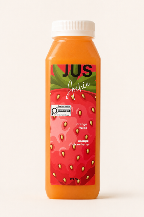 JUS ORANGE FRAISE