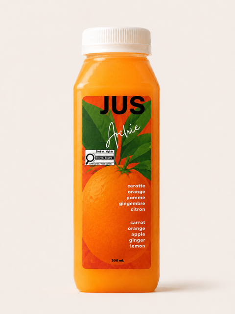 JUS CAROTTE GINGEMBRE